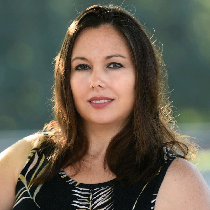 Reserved space for an approved professional or office photograph of Brandi Gillam